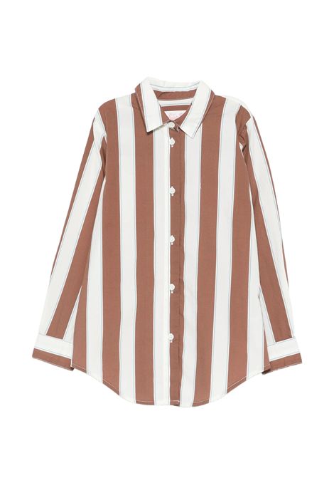 Camicia con stampa SAINT BARTH | BRIG003 MINI BRIGITTE01418L COTTON SB BEACH STRIPES